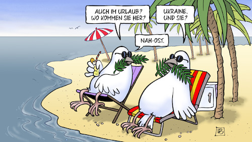 Tauben-Urlaub