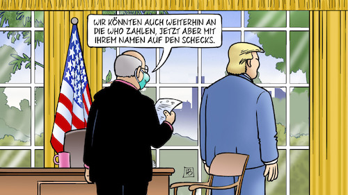 Trump-Schecks