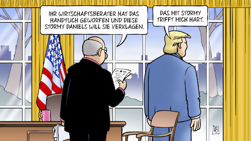 Cartoon: Trump Cohn Daniels (medium) by Harm Bengen tagged wirtschaftsberater,cohn,stormy,daniels,pornodarstellerin,stephanie,clifford,trump,oval,office,harm,bengen,cartoon,karikatur,wirtschaftsberater,cohn,stormy,daniels,pornodarstellerin,stephanie,clifford,trump,oval,office,harm,bengen,cartoon,karikatur