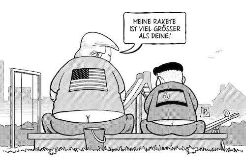 Trump und Kim