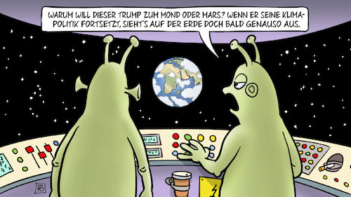 Trump zum Mond