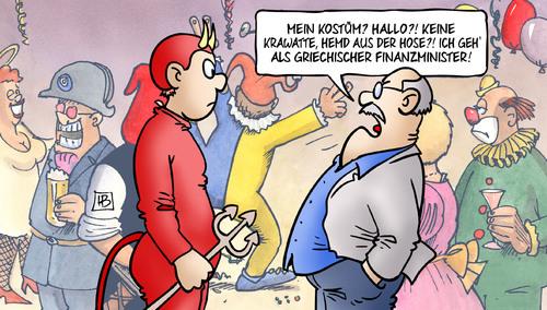 Cartoon: Varoufakis-Kostüm (medium) by Harm Bengen tagged rosenmontag,kostüm,krawatte,hemd,hose,griechischer,finanzminister,varoufakis,griechenland,wahl,karneval,fasching,harm,bengen,cartoon,karikatur,rosenmontag,kostüm,krawatte,hemd,hose,griechischer,finanzminister,varoufakis,griechenland,wahl,karneval,fasching,harm,bengen,cartoon,karikatur