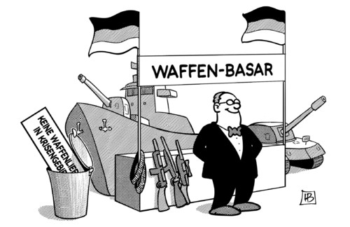 Waffen in Krisengebiete