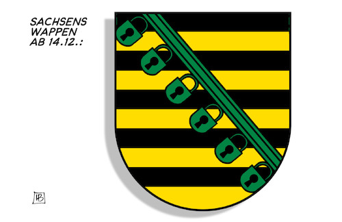 Wappen Sachsen