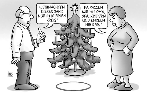 Weihnachten im kleinen Kreis