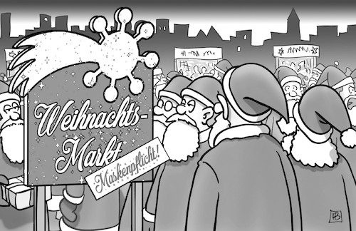 Weihnachtsmaskenmarkt