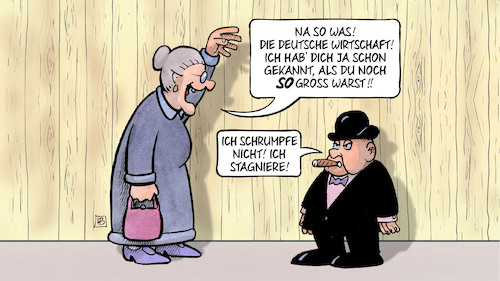 Wirtschaft stagniert