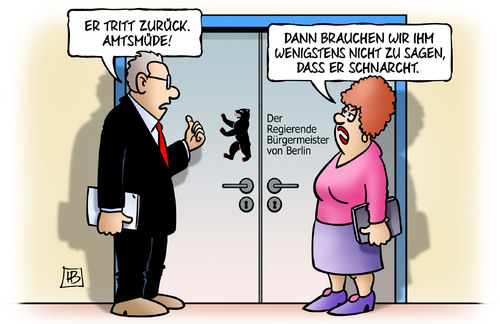 Cartoon: Wowereit-Rücktritt (medium) by Harm Bengen tagged wowereit,rücktritt,berlin,buergermeister,amtsmüde,schnarchen,schlafen,harm,bengen,cartoon,karikatur,wowereit,rücktritt,berlin,buergermeister,amtsmüde,schnarchen,schlafen,harm,bengen,cartoon,karikatur