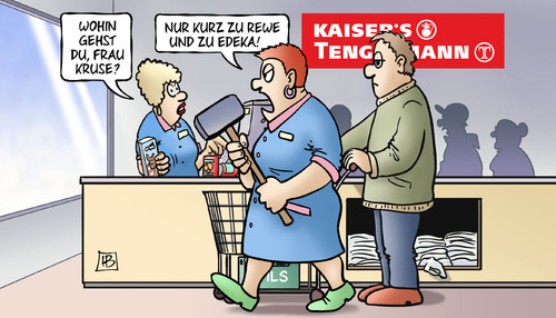 Zu Rewe und Edeka