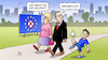 Cartoon: Europawahl und Fussball (small) by Harm Bengen tagged fussball,kind,deutschland,griechenland,testspiel,gewinner,gewinnen,europawahl,europa,wahl,wähler,harm,bengen,cartoon,karikatur