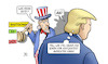 Cartoon: Trump und Shutdown (small) by Harm Bengen tagged chaos,amtsantritt,trump,shutdown,an,aus,usa,haushaltssperre,uncle,sam,schalter,harm,bengen,cartoon,karikatur