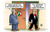 Cartoon: Wupper (small) by Harm Bengen tagged wupper,landtag,nordrhein,westfalen,hannelore,kraft,neuwahlen,opposition,rubikon