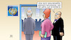 Cartoon: Zitterpartie (small) by Harm Bengen tagged parkinson,gerüchte,zitterpartie,biden,fitness,gesundheit,alter,nato,75,gipfel,jubiläum,harm,bengen,cartoon,karikatur