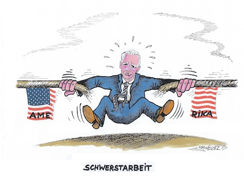 Biden vor schwieriger Aufgabe