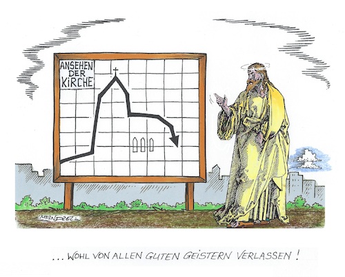 Cartoon: Da hilft auch kein Beten mehr (medium) by mandzel tagged kirche,kindermissbrauch,lügen,vertuschungen,ansehen,kirche,kindermissbrauch,lügen,vertuschungen,ansehen