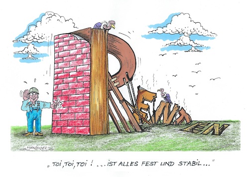 Cartoon: Hoffentlich ! (medium) by mandzel tagged ampel,deutschland,rente,zukunftsangst,ampel,deutschland,rente,zukunftsangst