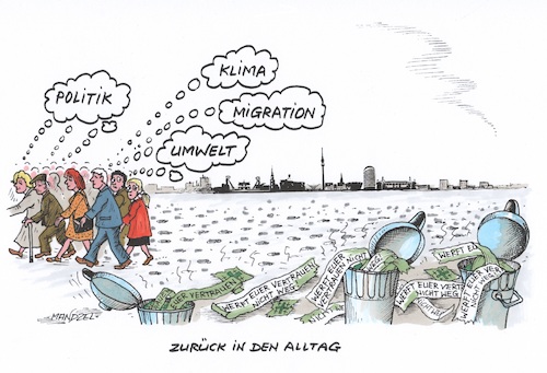 Cartoon: Kirchentag (medium) by mandzel tagged kirchentag,besucher,vertrauen,dortmund,abschluss,kirchentag,besucher,vertrauen,dortmund,abschluss