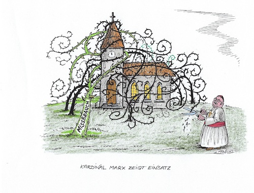 Cartoon: Missbrauch in der Kirche (medium) by mandzel tagged kardinal,marx,kirche,missbrauchsfälle,besserung,kardinal,marx,kirche,missbrauchsfälle,besserung