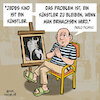 Cartoon: Pablo Picasso (small) by Miguelez tagged picasso,zitat,künstler