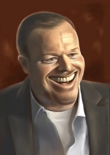 Cartoon: Stefan Raab (medium) by Sigrid Töpfer tagged prominente