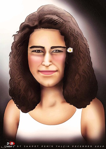 Cartoon: portrait (medium) by saadet demir yalcin tagged saadet,syalcin,sdy,turkey,portrait