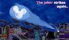 Cartoon: last night in Gotham (small) by wheelman tagged batlight,joker,batman,gotham