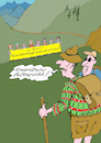 Cartoon: Frauenrechte (small) by sobecartoons tagged frauen,alleinanspruch,wanderwege,natur