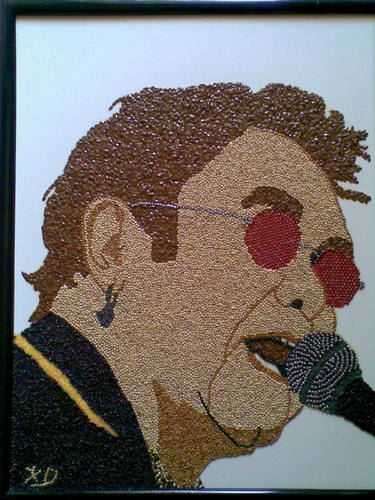 Cartoon: Sir Elton John (medium) by dkovats tagged seeds