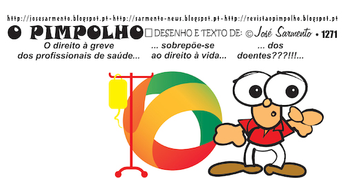 Cartoon: O Pimpolho (medium) by jose sarmento tagged pimpolho