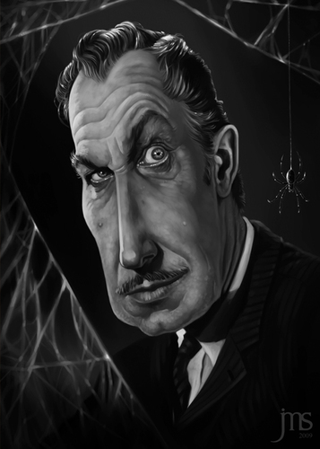 Cartoon: Lugosi (medium) by JMSartworks tagged painter,sai,paintool,hollywood,filmmakers,actors,caricature