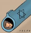 Cartoon: palestinian kid (small) by alexfalcocartoons tagged palestinian kids war