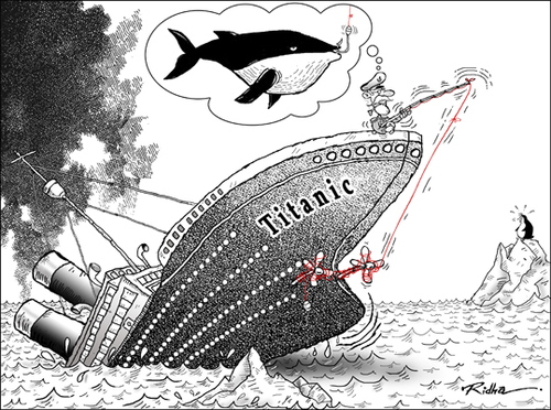Titanic Political Cartoon 