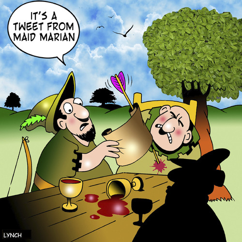 A tweet from Maid Marian