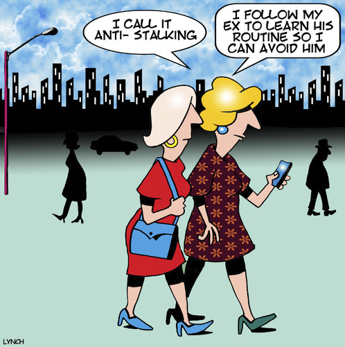 Anti stalker By toons | Love Cartoon | TOONPOOL