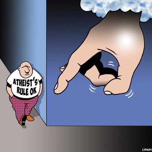 Atheist cartoon