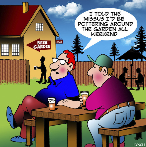 Beer garden