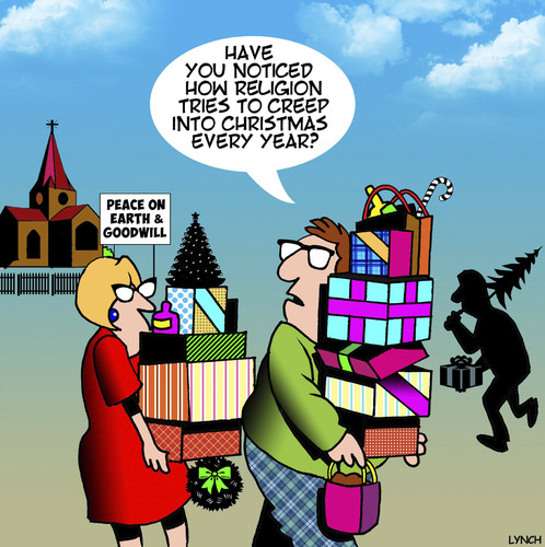 consumerism cartoon