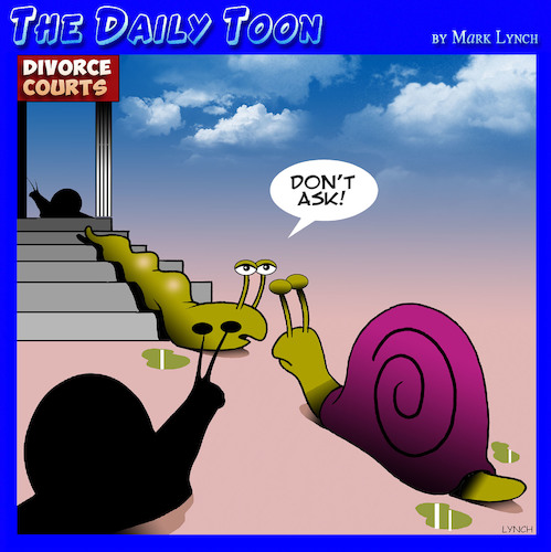 Divorce cartoon