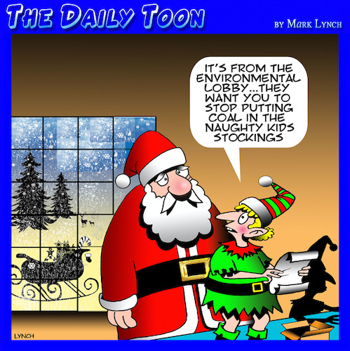 Santas thong By toons, Media & Culture Cartoon