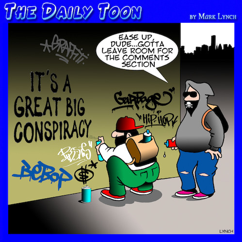 Cartoon: Graffiti (medium) by toons tagged vandals,graffiti,comments,section,vandals,graffiti,comments,section