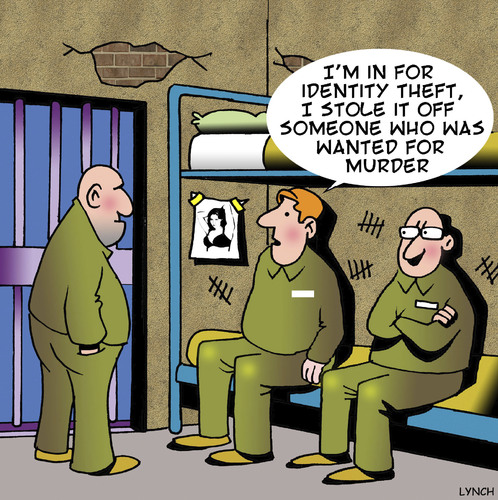 identity theft funny