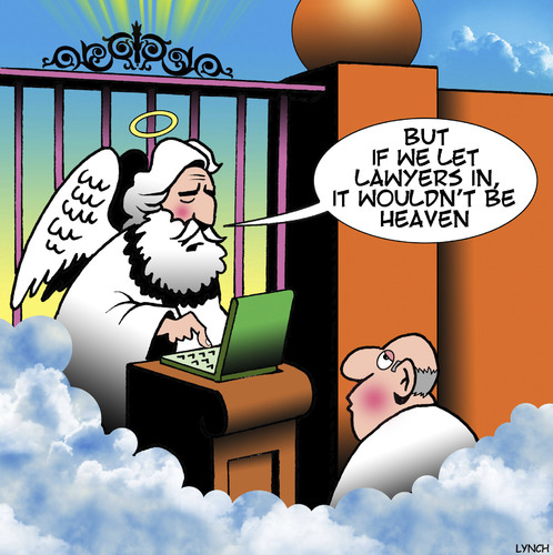 Lawyers in heaven