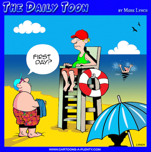 Cartoon: Life guard (medium) by toons tagged life,guards,drowning,sea,rescue,savers,life,guards,drowning,sea,rescue,savers