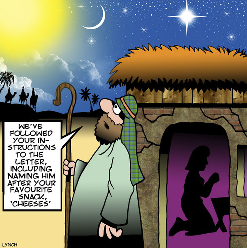 Cartoon: Lost in translation (medium) by toons tagged christmas,xmas,nativity,three,wise,men,cheese,snacks,food,bethleham,birth,of,jesus,joseph,and,mary,christmas,xmas,nativity,three,wise,men,cheese,snacks,food,bethleham,birth,of,jesus,joseph,and,mary