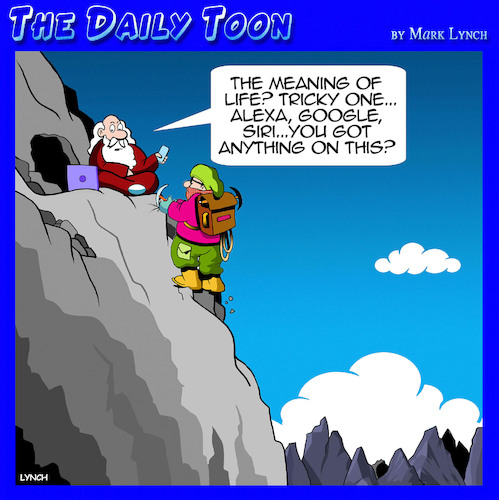 Meaning of life By toons | Philosophy Cartoon | TOONPOOL