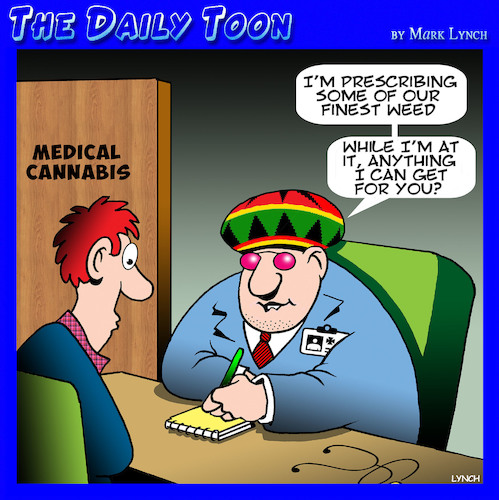 Medical cannabis By toons | Philosophy Cartoon | TOONPOOL