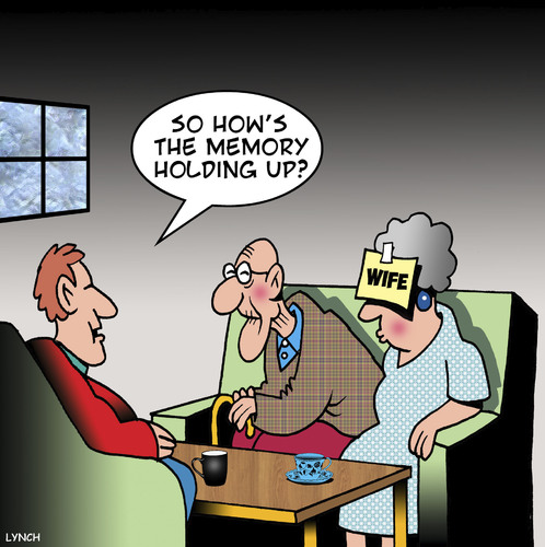 Memory Loss Cartoon