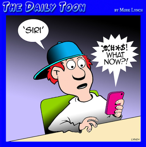 Siri By Toons Media And Culture Cartoon Toonpool 2982