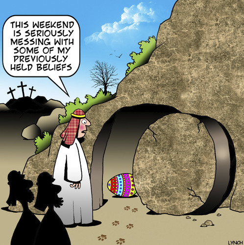 The Resurrection By toons | Religion Cartoon | TOONPOOL
