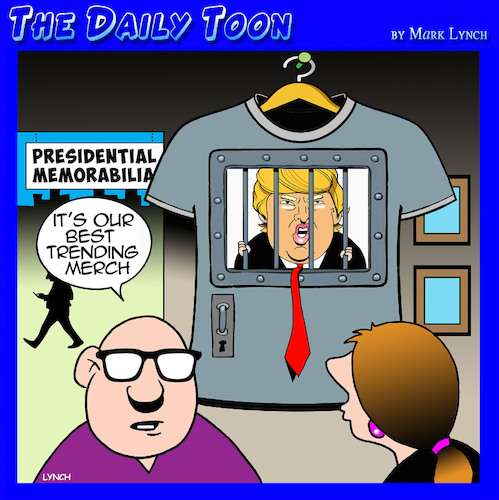 Cartoon: Trump tee shirt (medium) by toons tagged congressional,hearings,trump,guilty,presidential,merchandise,select,committee,findings,congressional,hearings,trump,guilty,presidential,merchandise,select,committee,findings